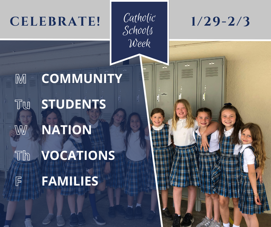 Celebrate Catholic Schools Week
